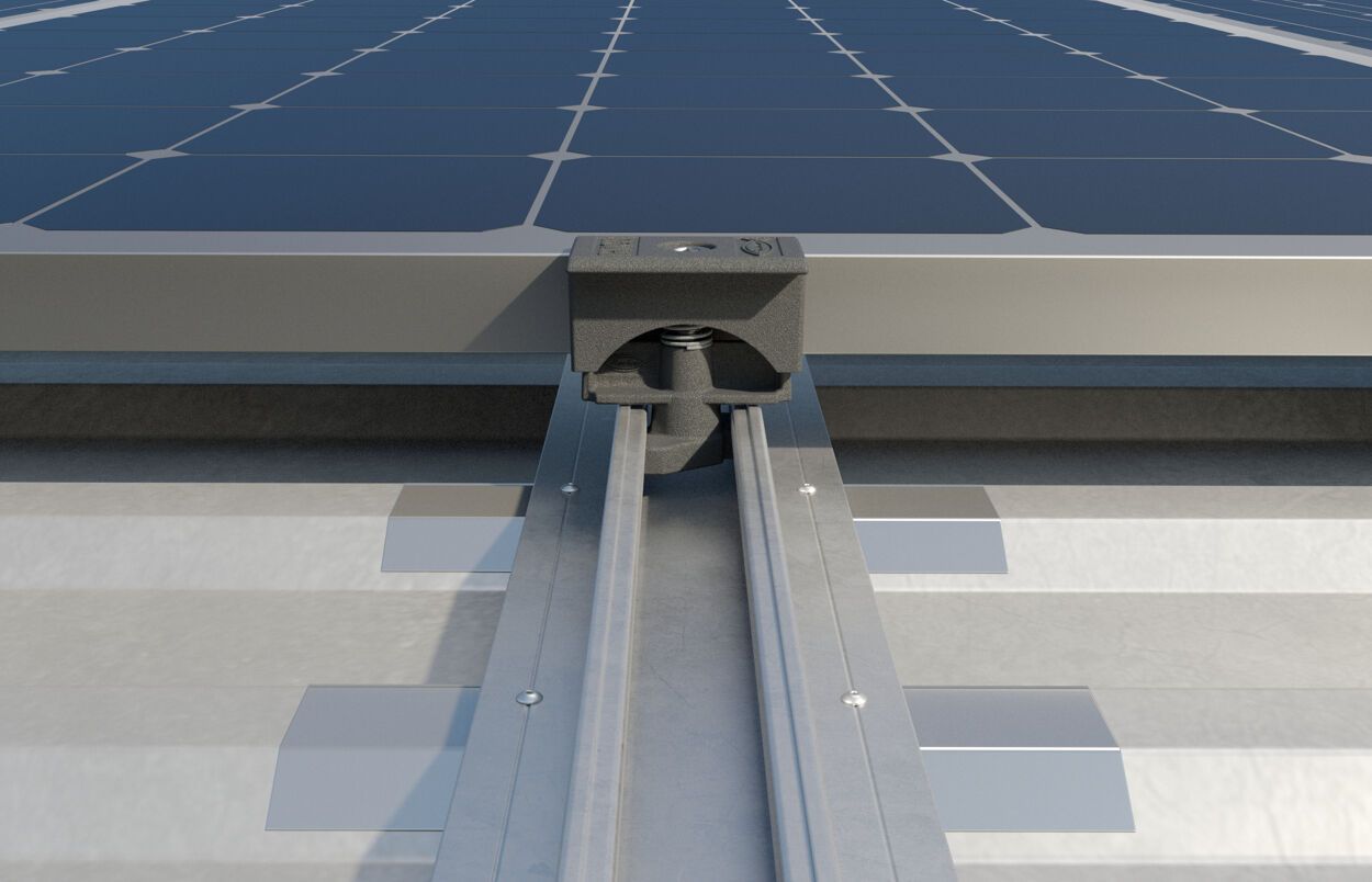 Профиль для крепления фотоэлектрических систем FISCHER SOLARFLAT ARCH-00046672 - Вид №1