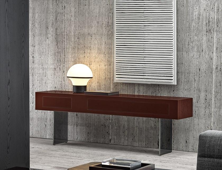 Minotti Лакированная консоль с ящиками Solid sun-id-1414796 - Вид №1