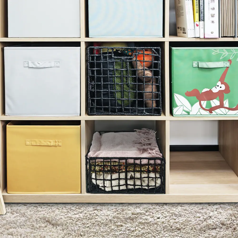 KONSENSA Органайзер Kub черный 31x31x31 для системного хранения 89387997 STLM-1575567 - Вид №4