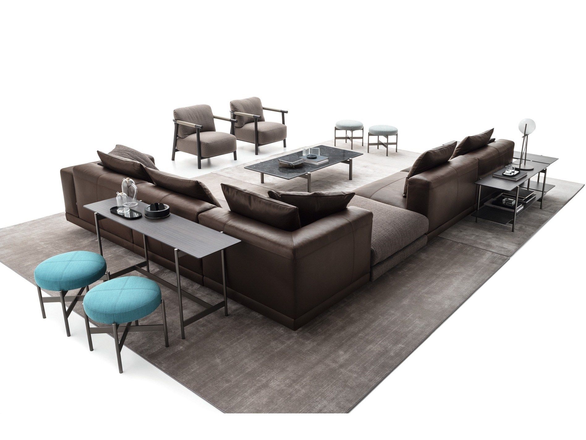 Тканевое кресло с подлокотниками Ditre Italia Nathy ARCH-00100029 - Вид №6