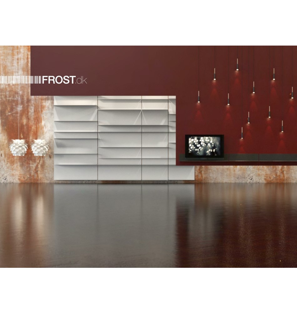 FROST Полка 4029 35x15x60cm » белая Алюминий Белый U4029-W  - Вид №2