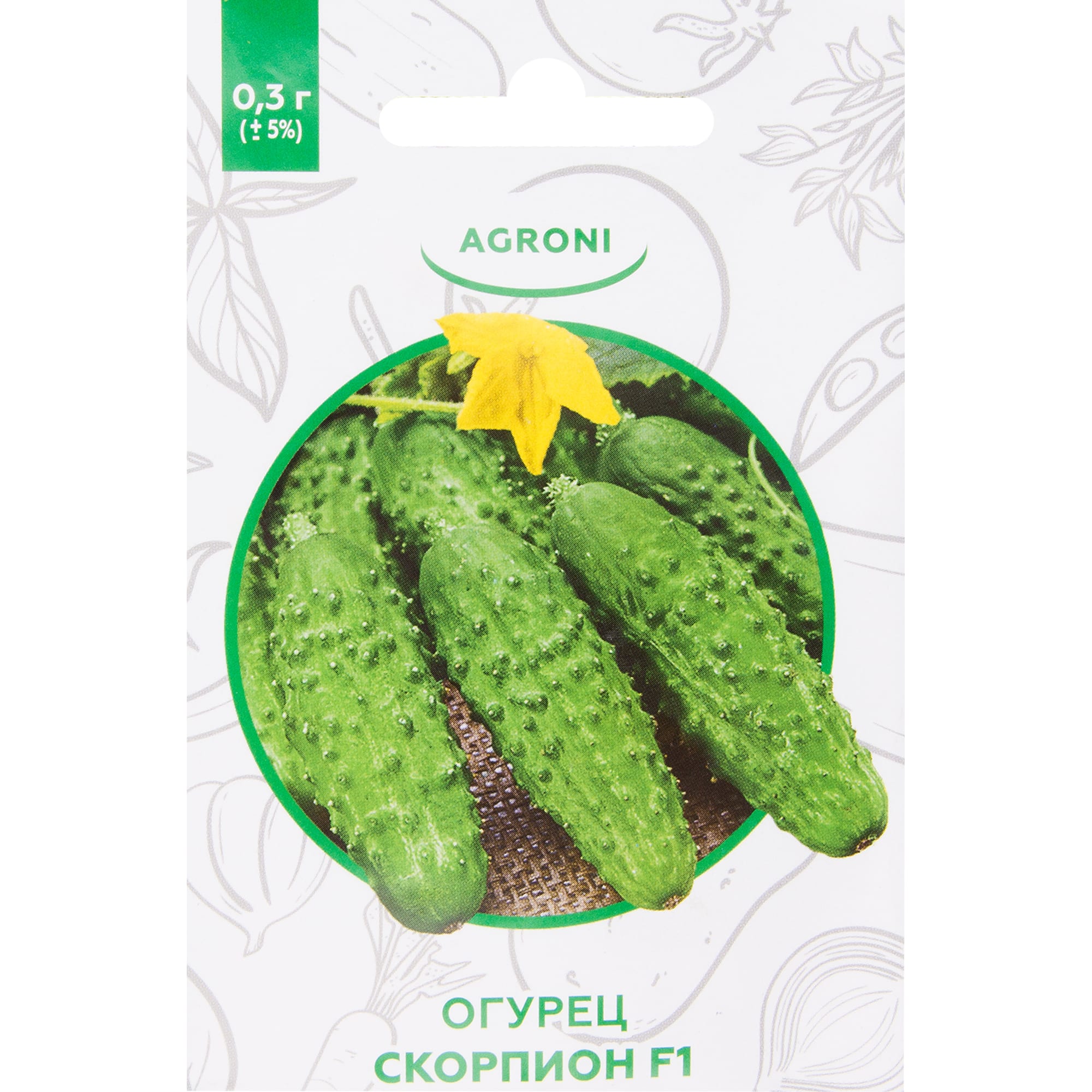 82457694 Семена Огурец «Скорпион» F1 XS Santreyd 