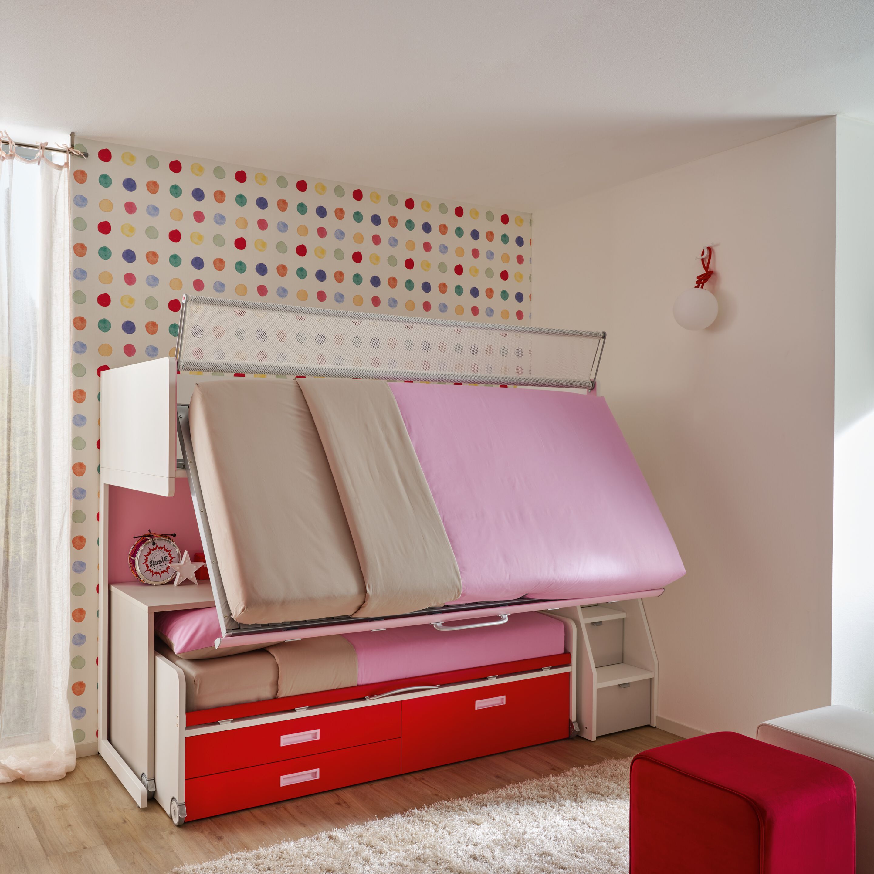 Состав с двухъярусной кроватью Level Moretti Compact KC508 ARCH-00131795 - Вид №2