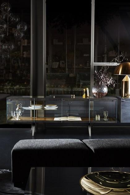 Gallotti&Radice Буфет из закаленного стекла с распашными дверцами Pandora sun-id-1362543 - Вид №2