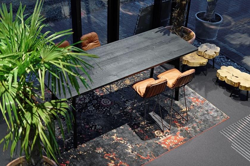 Кресло-качалка, обитое кожей, с подлокотниками Leyasol Santreyd sun-id-1368686 - Вид №8