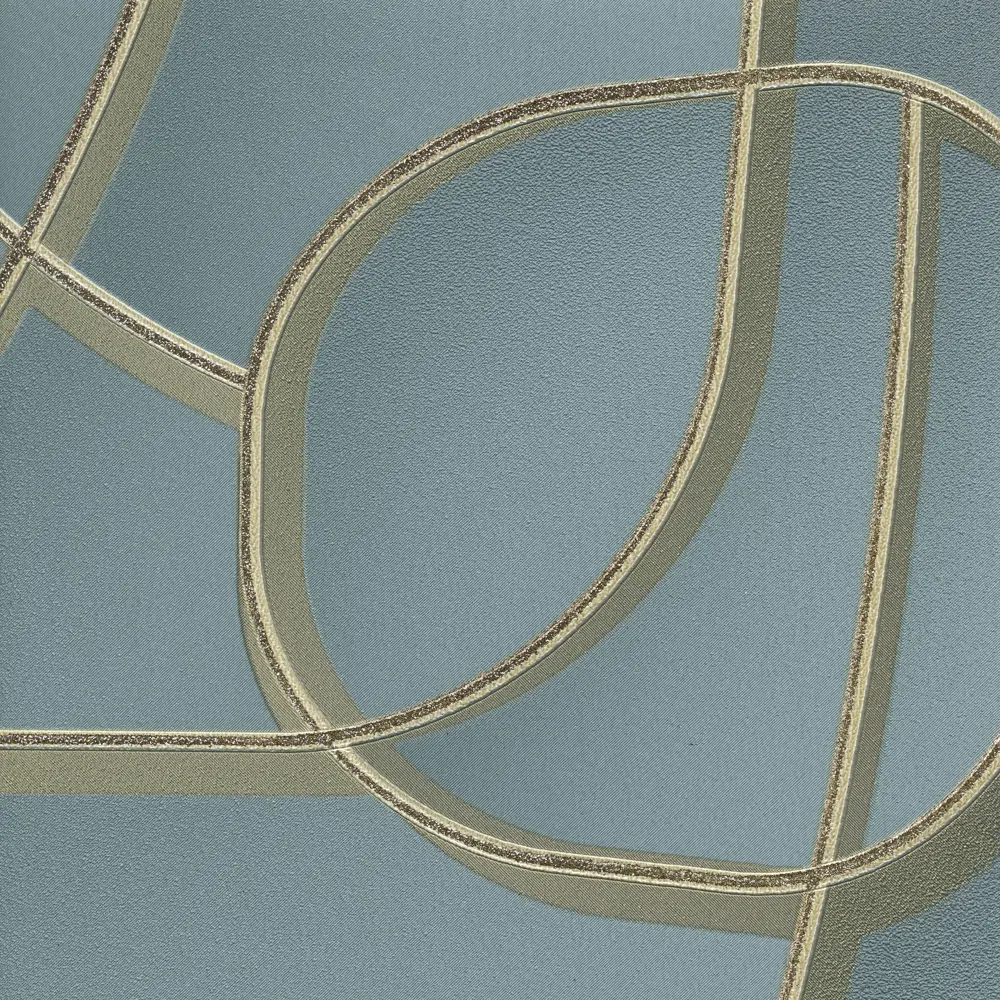 Обои флизелиновые Wall Up Simple синие 1.06 м 646146 STLM-2024881 - Вид №1