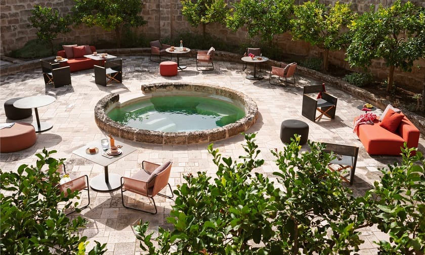 Низкий круглый садовый столик RODA Button ARCH-00060814 - Вид №2