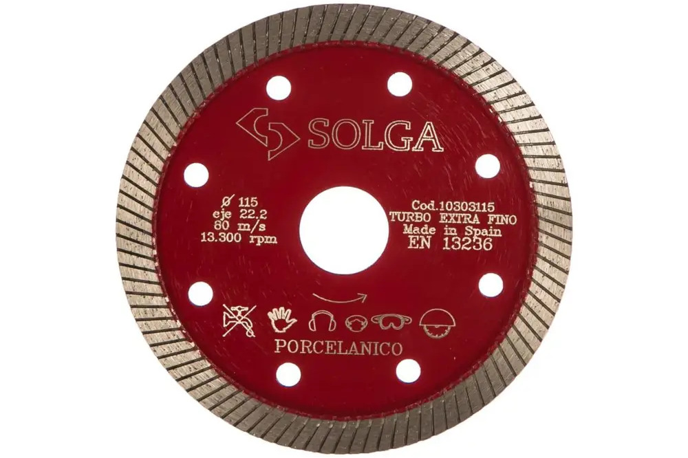 91406570 Диск алмазный по граниту Solga Diamant 10303125 турбо 125x22.2x1.2 мм STLM-0846973