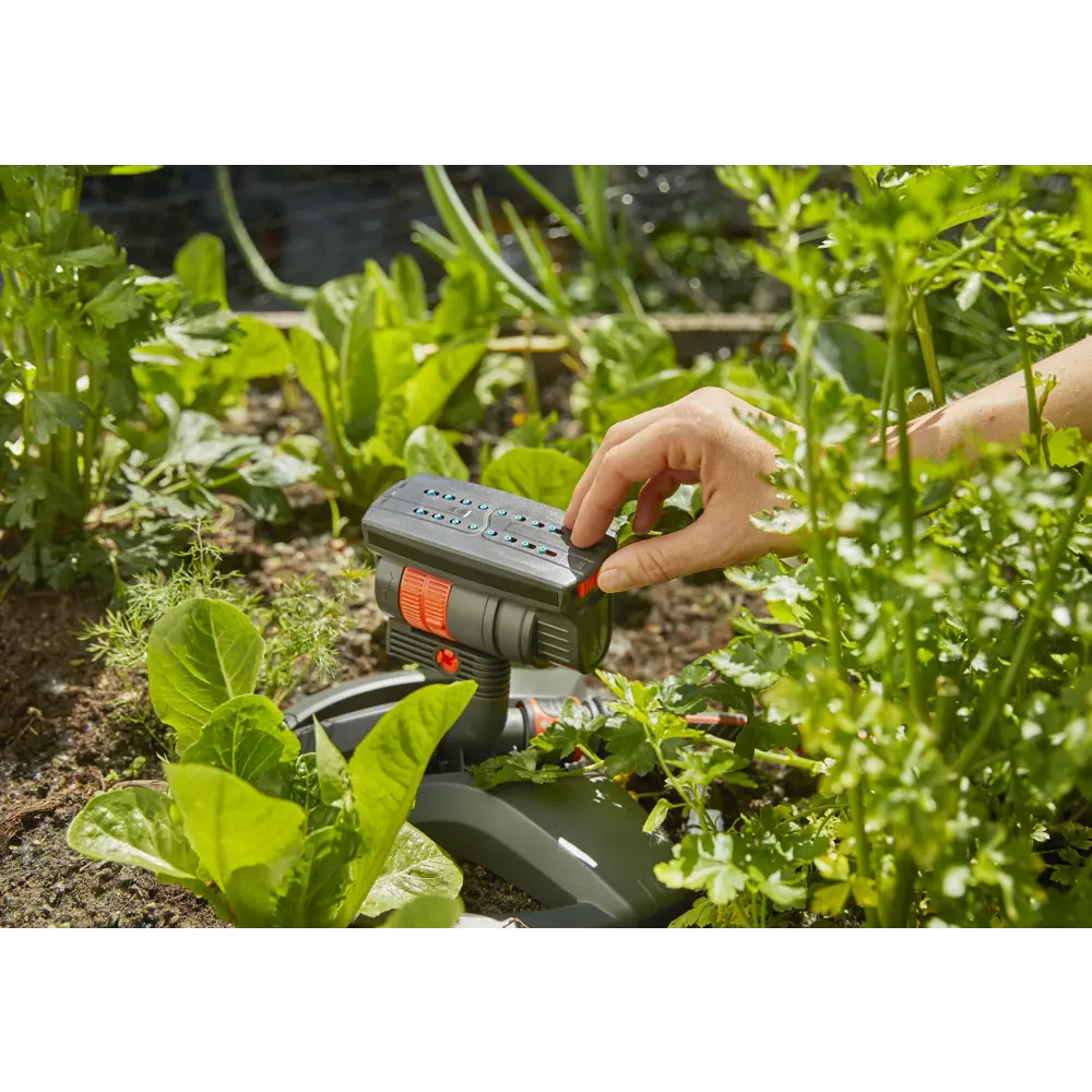 Дождеватель для полива осциллирующий Gardena AquaZoom compact, 216 (м²) STLM-2036132 - Вид №7