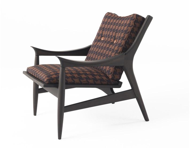 Gianfranco Ferré Home Кресло с обивкой из ткани с подлокотниками  F.fra.221.acx  - Вид №2