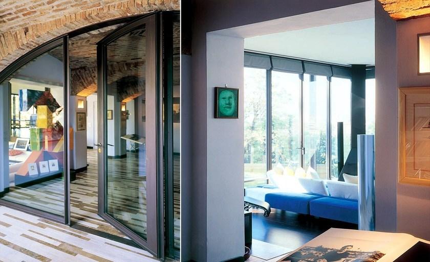 Capoferri Serramenti Поворотное окно с термическим разделением в металле sun-id-1428100 - Вид №9