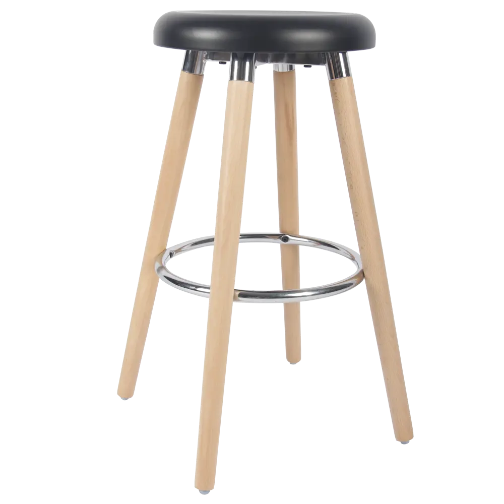 Сиденье для барного стула DELINIA Бернен круглое 35х35 см черное 89132397 STLM-0078838 - Вид №7