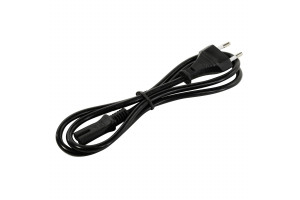 18303751 Кабель питания IEC-320-C7 - CEE 7/16 восьмерка 220V сечение 2x0.50мм2 VDE 1м PC305-10A 5Bites