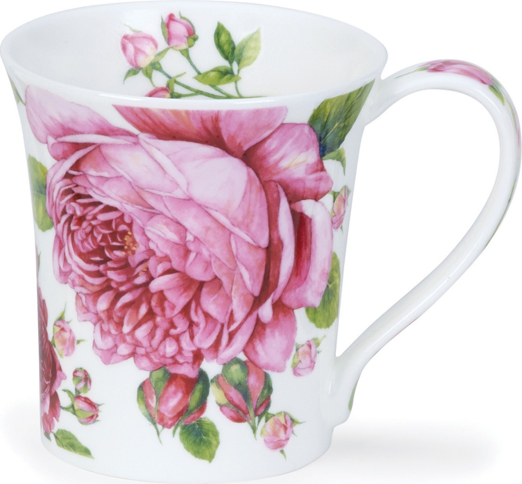 10647006 Dunoon Кружка Dunoon Чайная роза.Джура 210мл, фарфор Фарфор костяной 