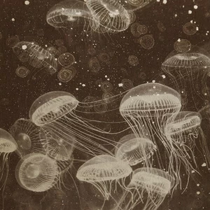 Арт-панель на холсте Alex Turco Underwater Brown Poison