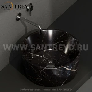 FO035PN Накладная раковина на столешницу  круглая Ceramica Globo