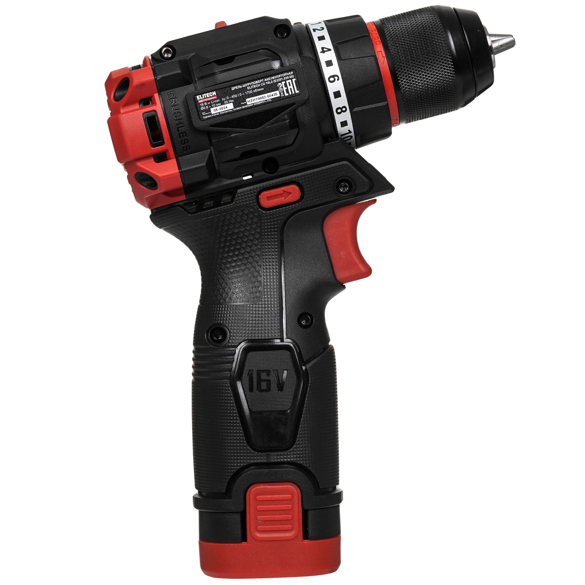 Дрель-шуруповерт ELITECH HD CD 16L2 9130088 STDN-0111667 - Вид №2