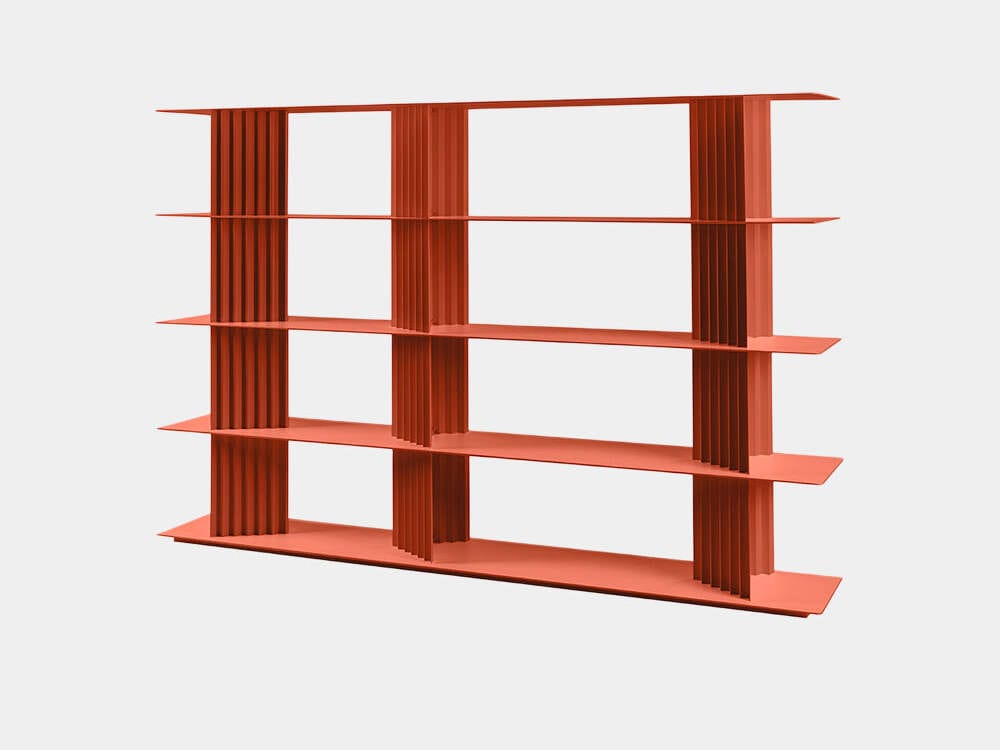 Стальная двухсторонняя Книжная полка RS Barcelona PLEC SHELVING L ARCH-00080592 - Вид №131