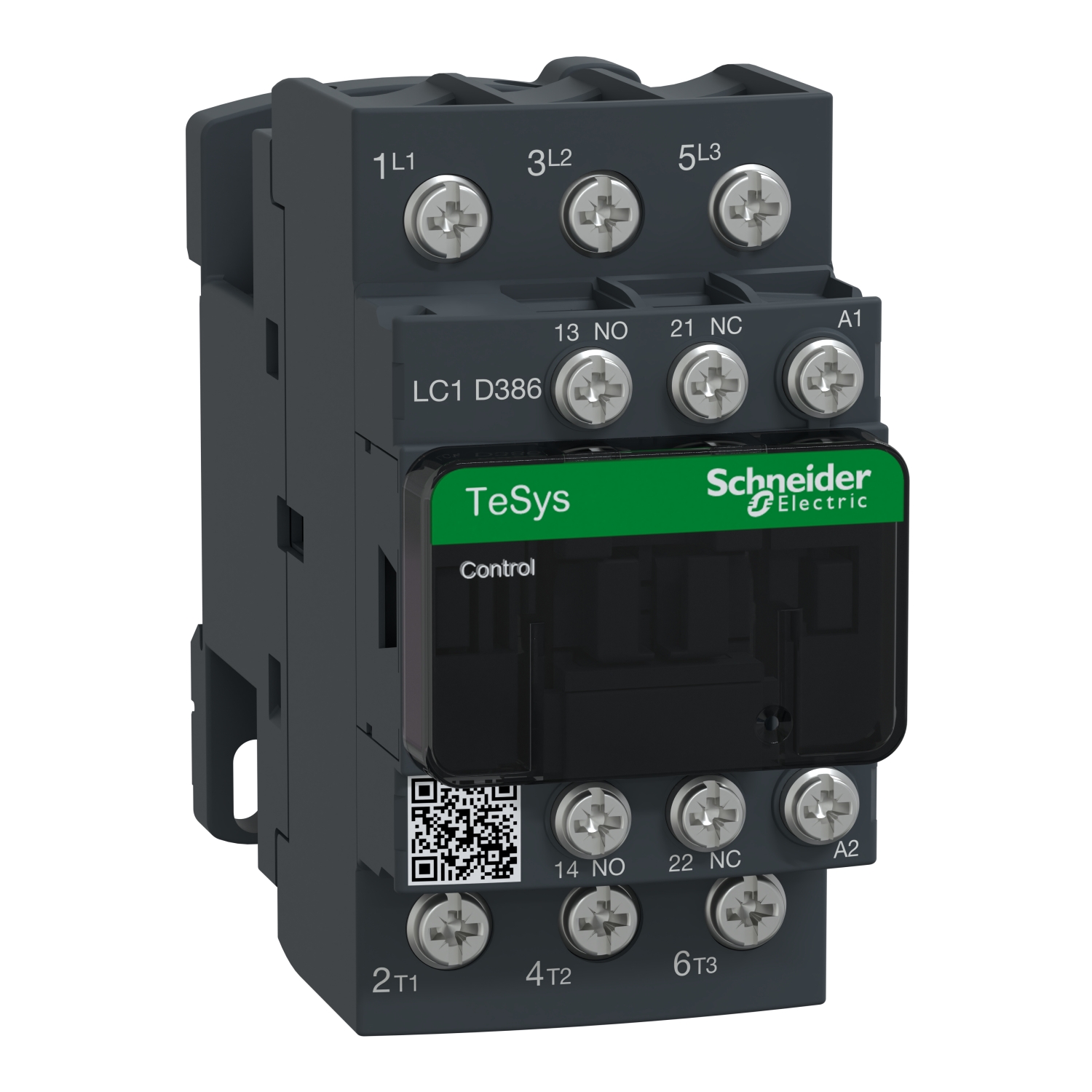 LC1D386F7 Контактор LC1D 3P 38А 440/110В AC 18.5кВт Schneider Electric TeSys 