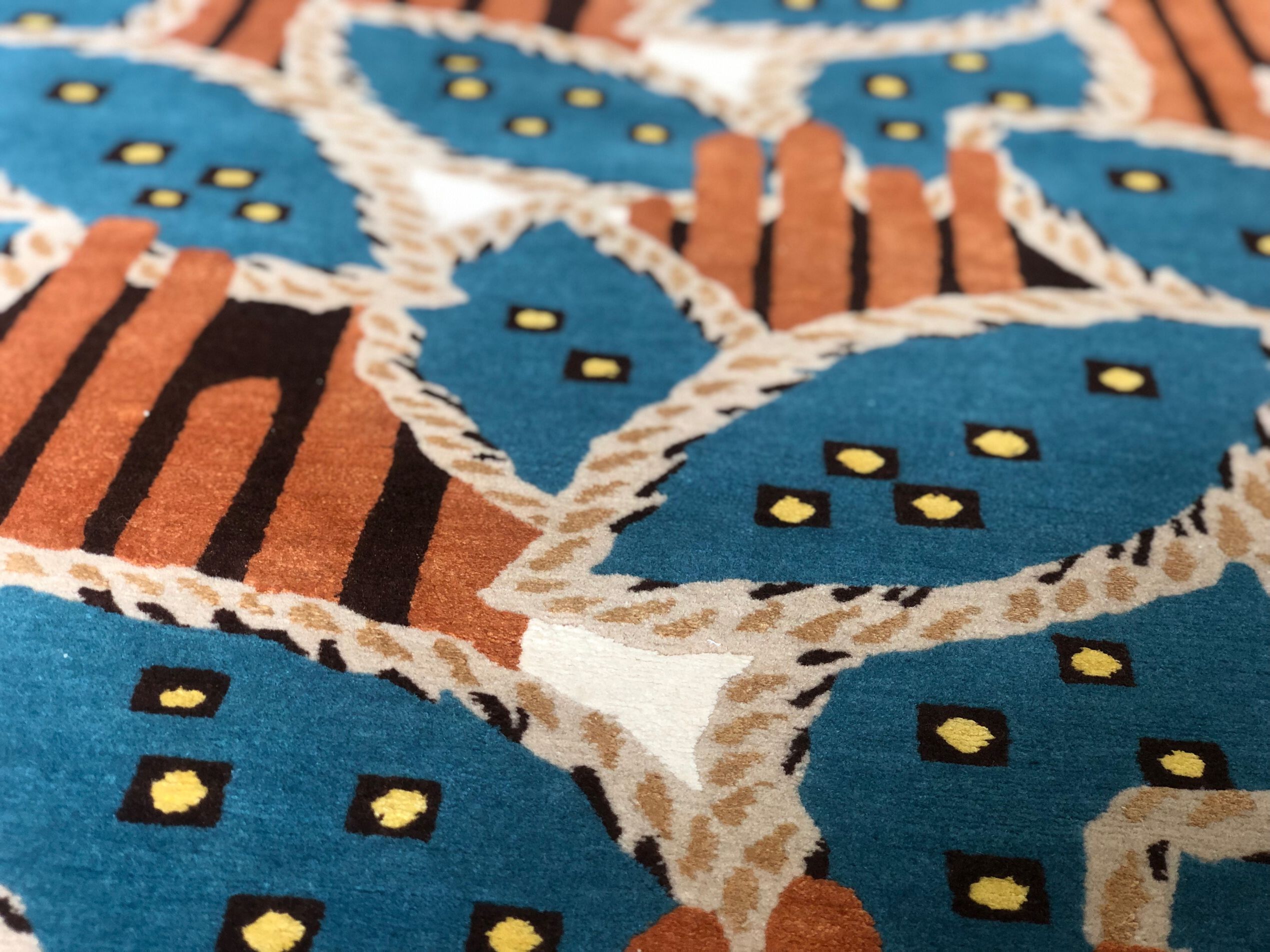 Шелковый прямоугольный ковер ручной работы Tapis Rouge Archive ARCH-00083246 - Вид №3