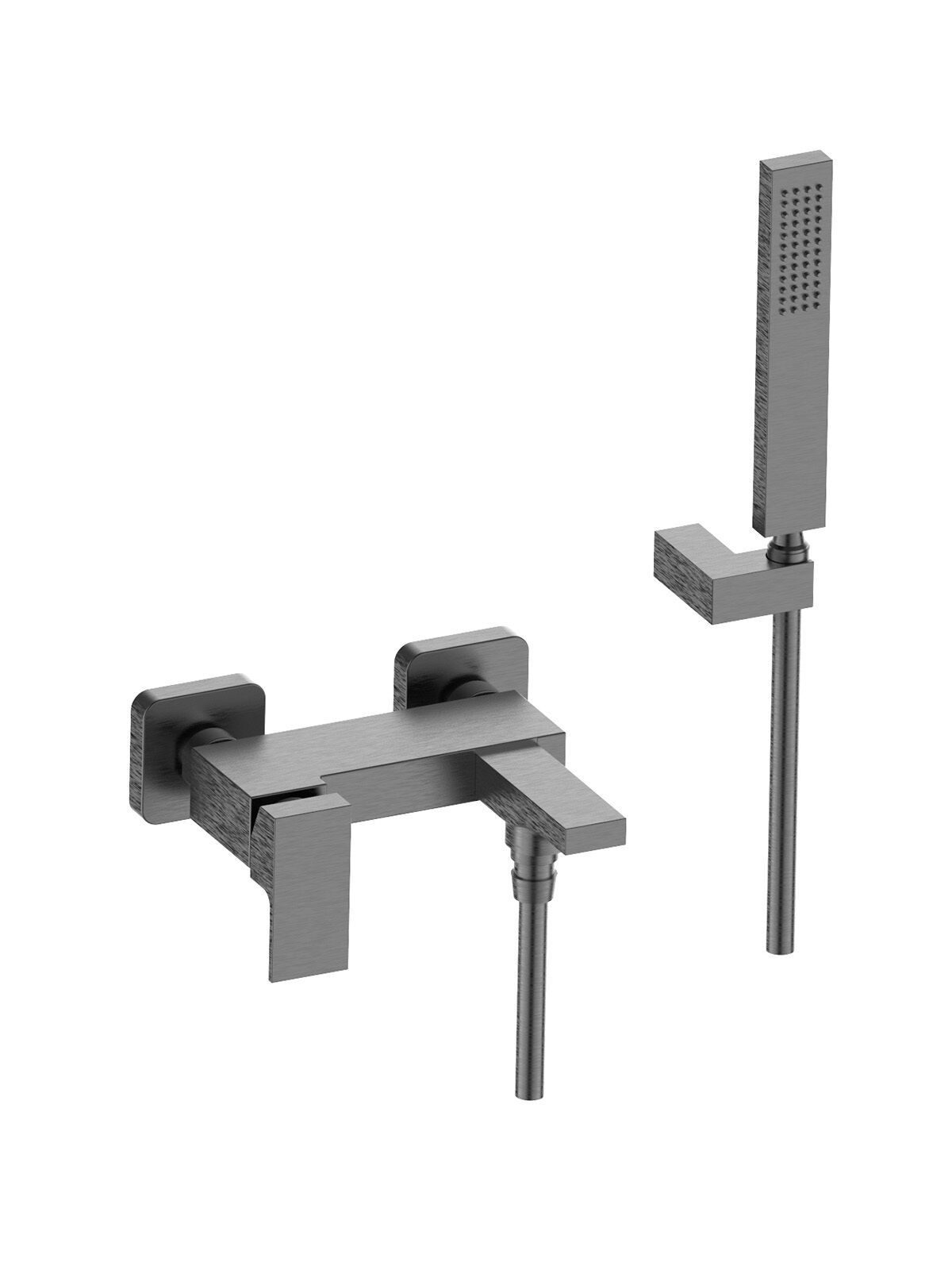 Настенный смеситель для ванны с ручным душем Rubinetterie Frattini Vita Due ARCH-00128376 - Вид №3