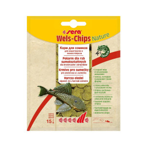 УТ0016924 Корм для рыб Wels-Chips Nature чипсы для сомиков 15г SERA