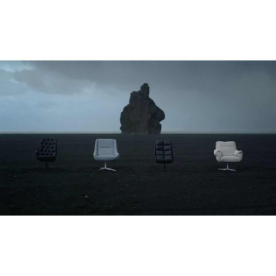 Кресло Lovebird, молочное Sits S1362 - Вид №2