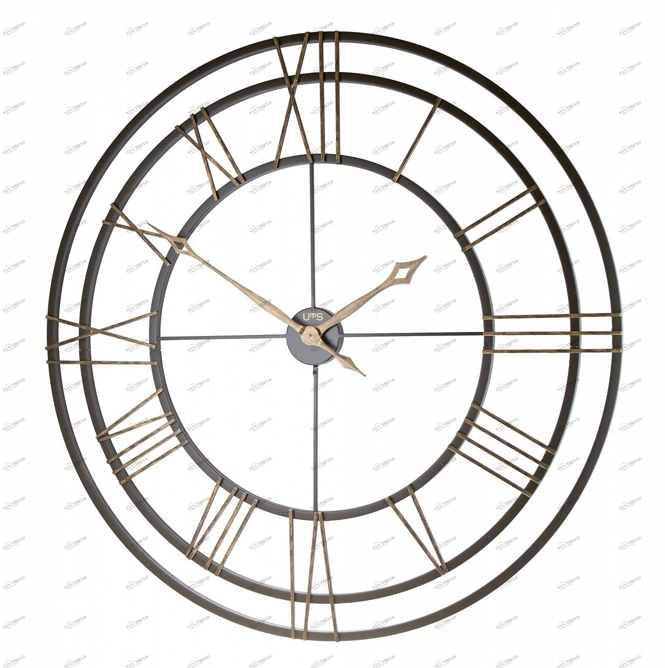 Часы настенные черные Tomas Stern 9023 TOMAS STERN ДИЗАЙНЕРСКИЕ 00-3872773 Черный 