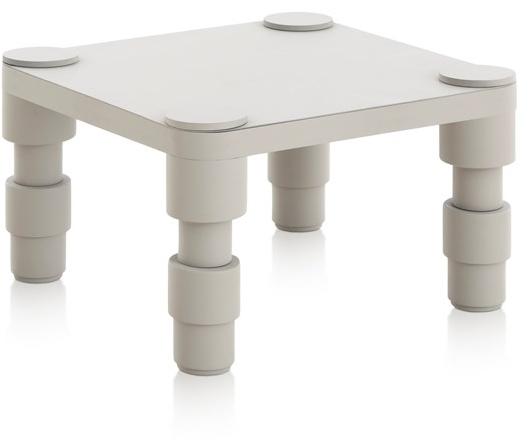 GAN Квадратный садовый стол из термо-лакированного алюминия Garden layers sun-id-1363882 - Вид №2