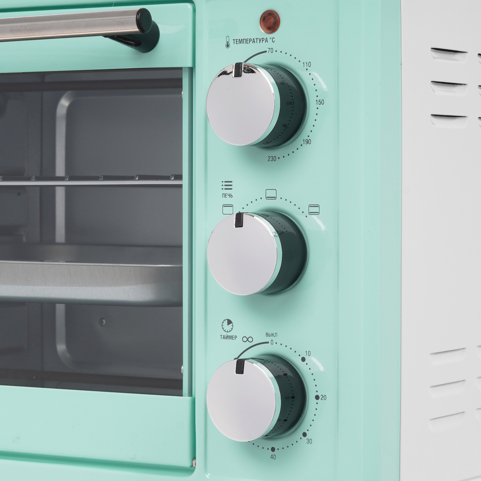 9033569 Мини-печь LUMME LU-EO1715A зеленый STDN-0144329 - Вид №3