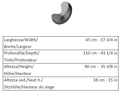 La Cividina Мягкое кресло, обитое микрофиброй или тканью Nautile sun-id-1480526 - Вид №9