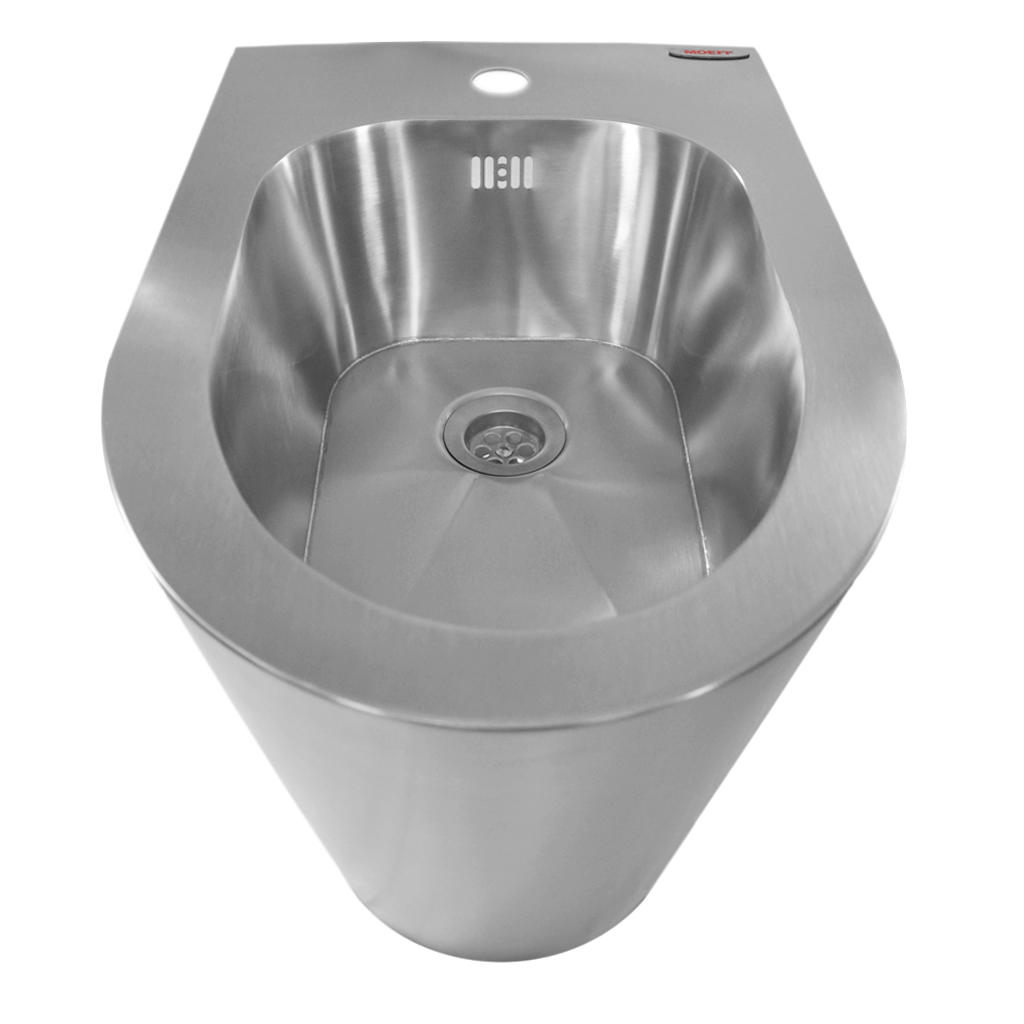 MF-227 Биде напольное из нержавеющей стали Public Steel  - Вид №3