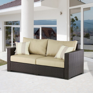 AFM-215B Brown/Light brown Диван плетеный AFM-215B Brown/Light Afina