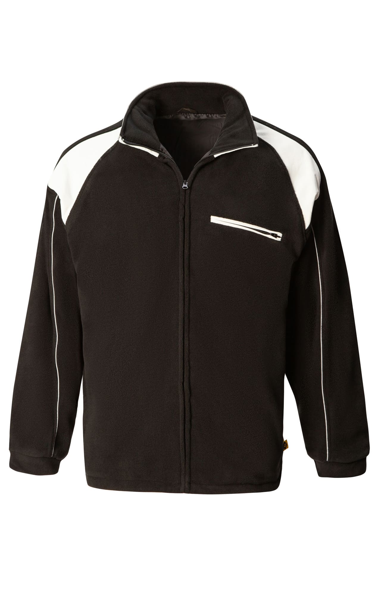 61325 Куртка "Стиль" ткань "Флис" черно-белая  Зимняя спецодежда  размер M(44-46)  - Вид №2