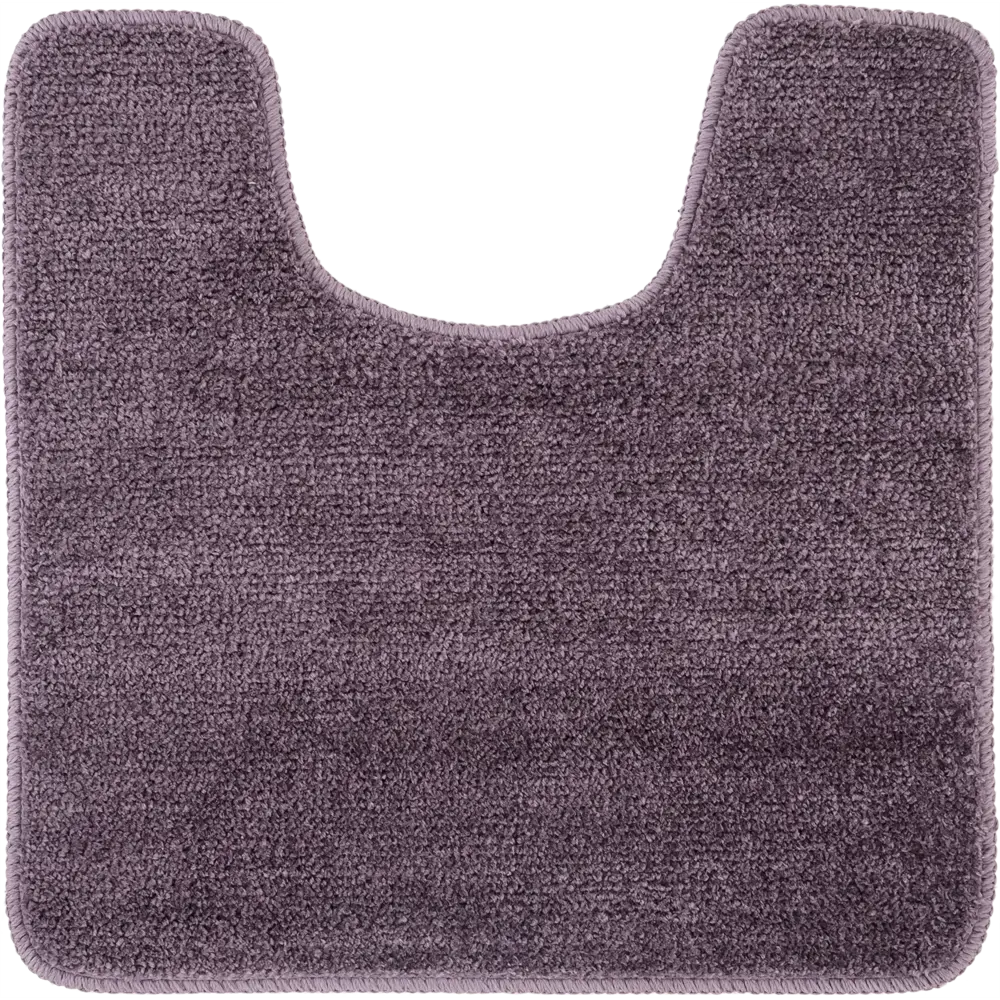 Коврик для туалета Swensa Presto 50x50 см цвет тёмно-фиолетовый STLM-2000311