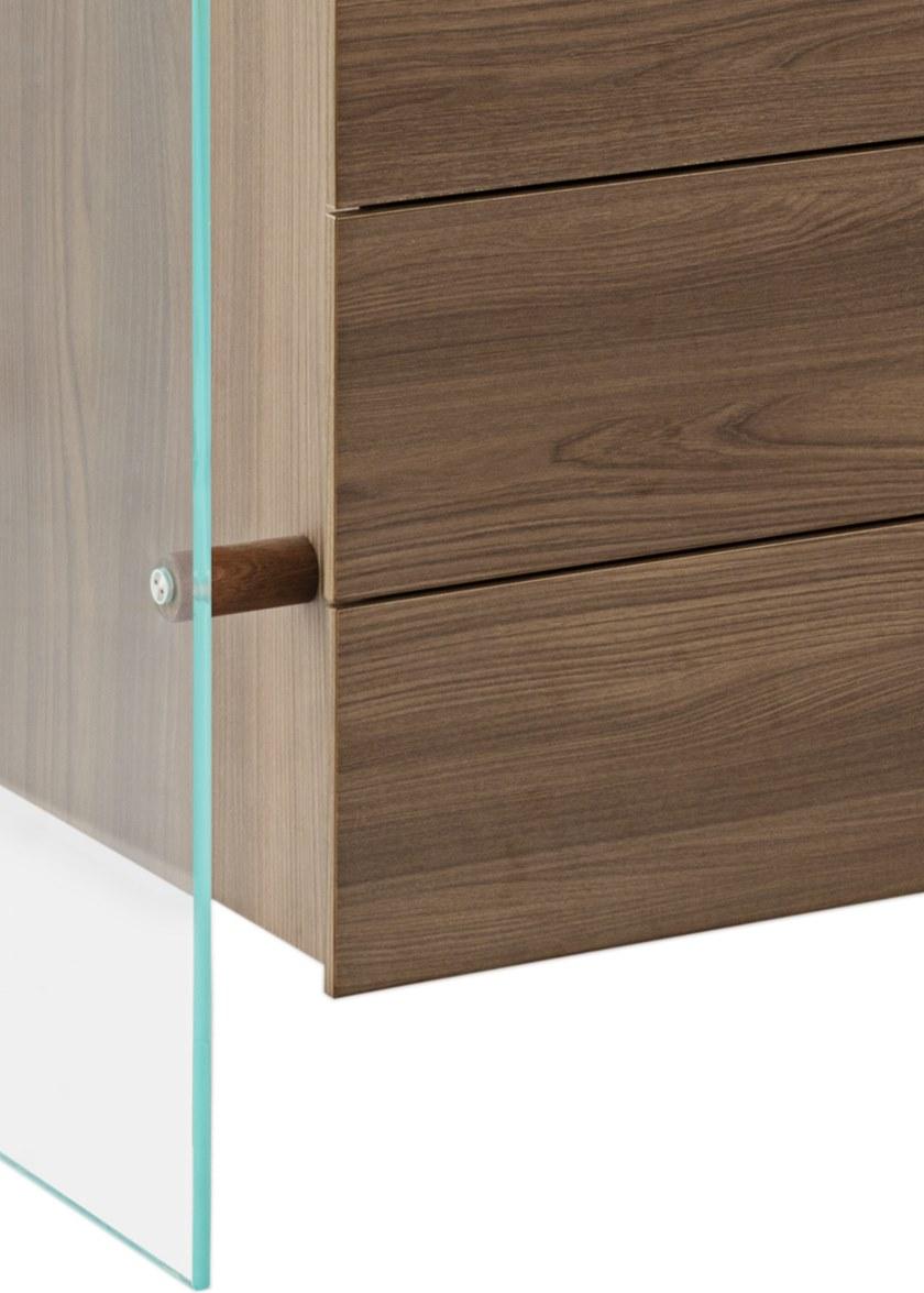 Maiullari Комод из особо прозрачного стекла и меламина Encore sun-id-1459686 - Вид №3