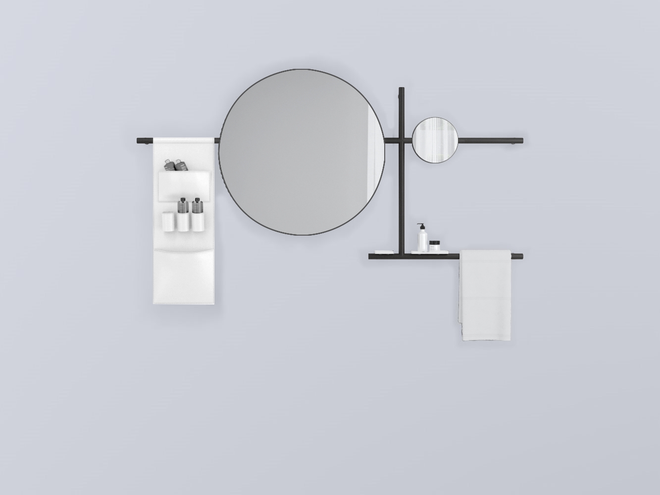 SWSTTE-RO+SWSPT-CM+SWSPI-CM+SWM10-BI+SWM20-BI+SWSCT-BI . круглый стали cielo Siwa Ceramica Cielo