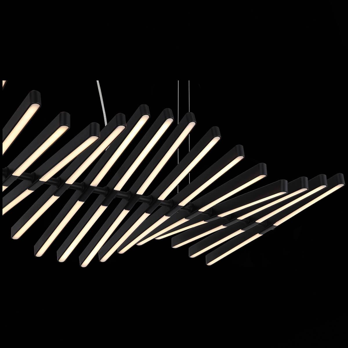 Люстра светодиодная подвесная черная ST Luce Picodi SLD001.403.20 ST LUCE ДИЗАЙНЕРСКИЕ, PICODI 00-3834534 Черный  - Вид №2