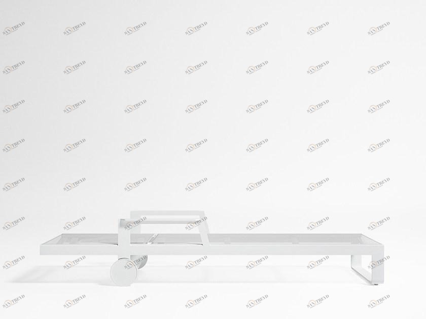 GANDIABLASCO Садовая кушетка Batyline® с подлокотниками Flat textil sun-id-1424597