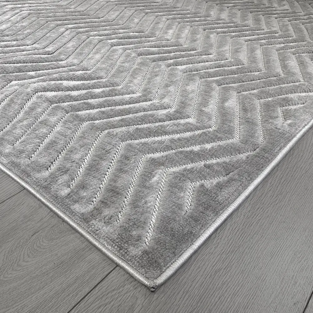 CTIM Ковер «Луна» 240x340 см серый - элегантный акцент для современного интерьера 89360178 STLM-1066554 - Вид №2