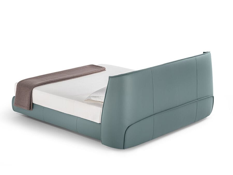 Кожаная двуспальная мягкая кровать Poltrona Frau ночь-кровати ARCH-00011368