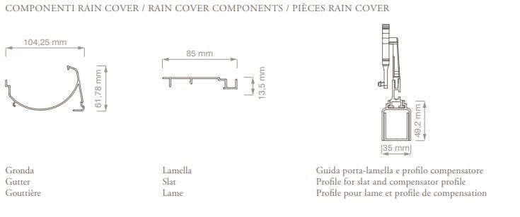 Алюминиевая пергола с поворотными пластинами Mv Line биоклиматические ARCH-00078771 - Вид №8
