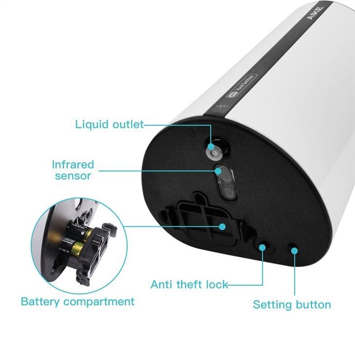 Автоматический дозатор мыла AIKE AK3159_219  - Вид №5