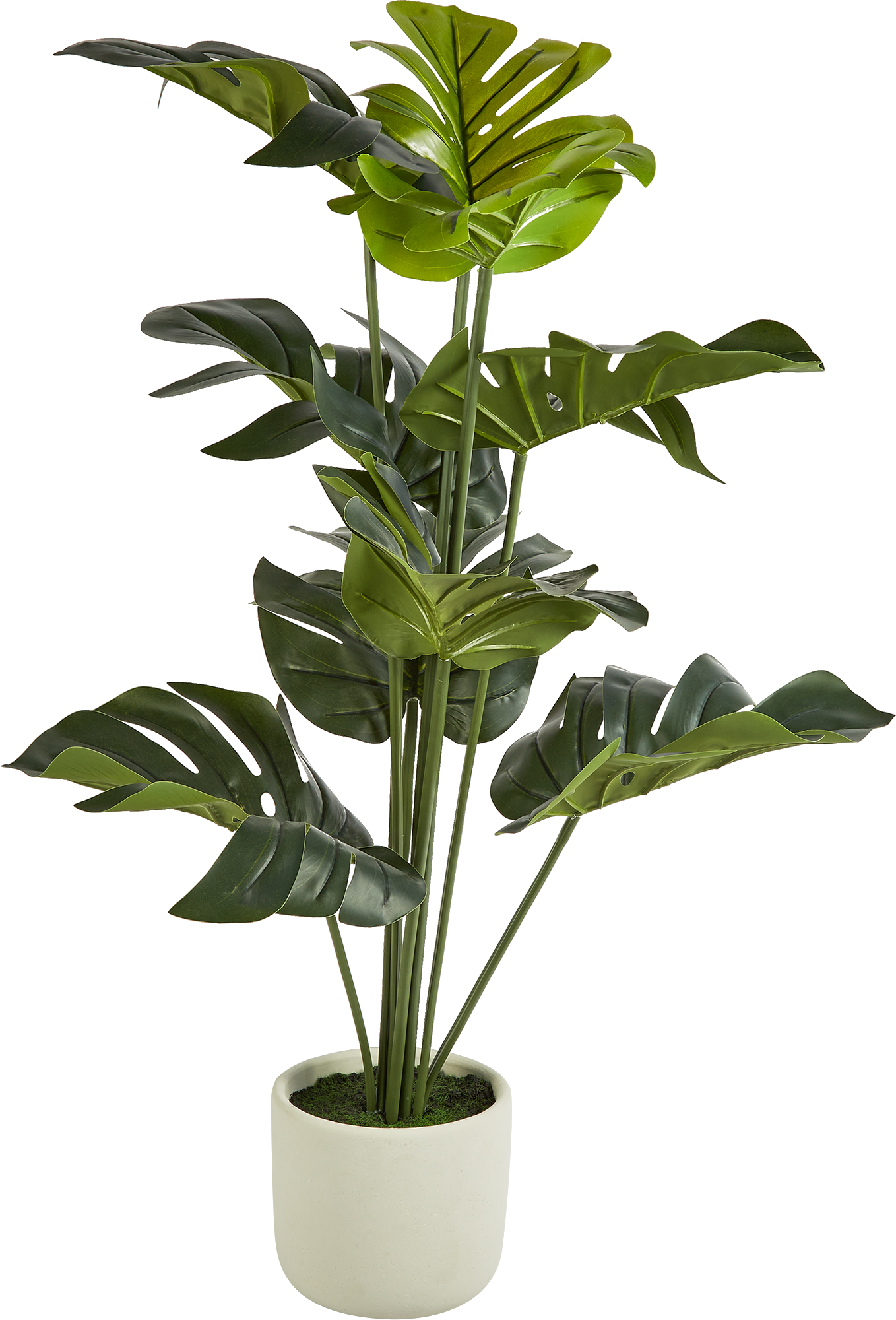 87681874 Искусственное растение Монстера 82x16 см пластик STLM-0074884 Santreyd  - Вид №1