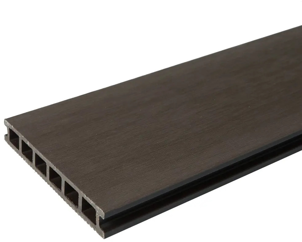 82282013 Террасная доска ДПК CM Decking Grand цвет Венге 3000x190x25 мм вельвет 0.57 м² STLM-0023984
