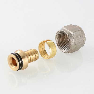 VTc.709.N.1604 Фитинг коллекторный для полиэтиленовой трубы Valtec 16 (2,0) мм  - Вид №3