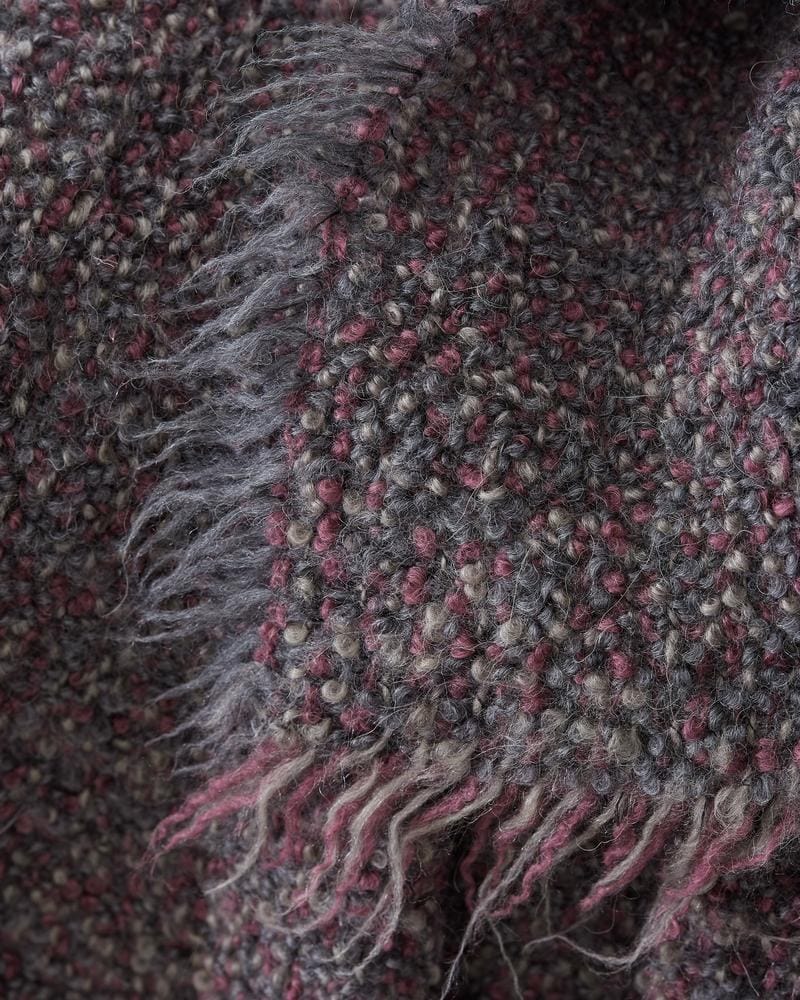 Plaid in alpaca Society Limonta мульти ARCH-00015420 - Вид №8