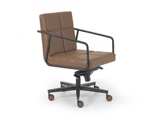 Кожаное вращающееся офисное кресло i 4 Mariani Пабло ARCH-00057820 - Вид №3