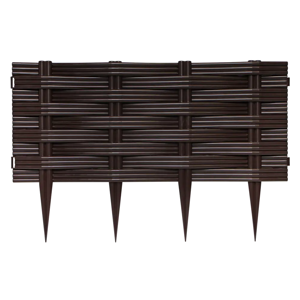 Бордюр Протэкт СОИ-25 К 38x240 см пластик коричневый STLM-2180804