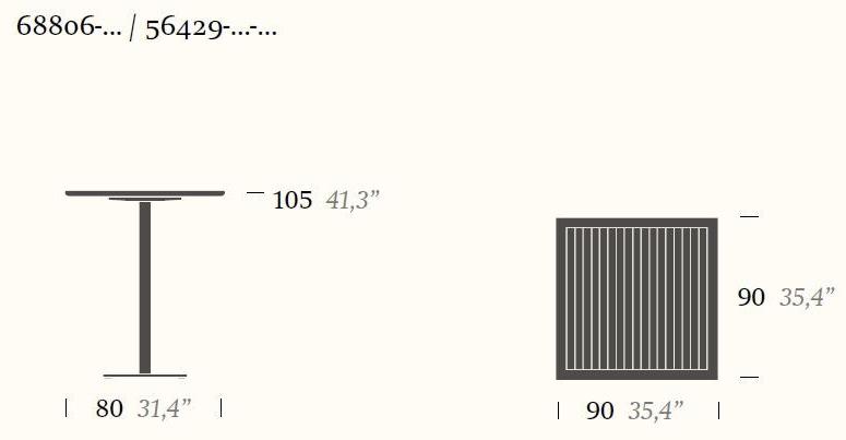 Kettal Садовый стол из тикового дерева Net #68806/56455 - Вид №5